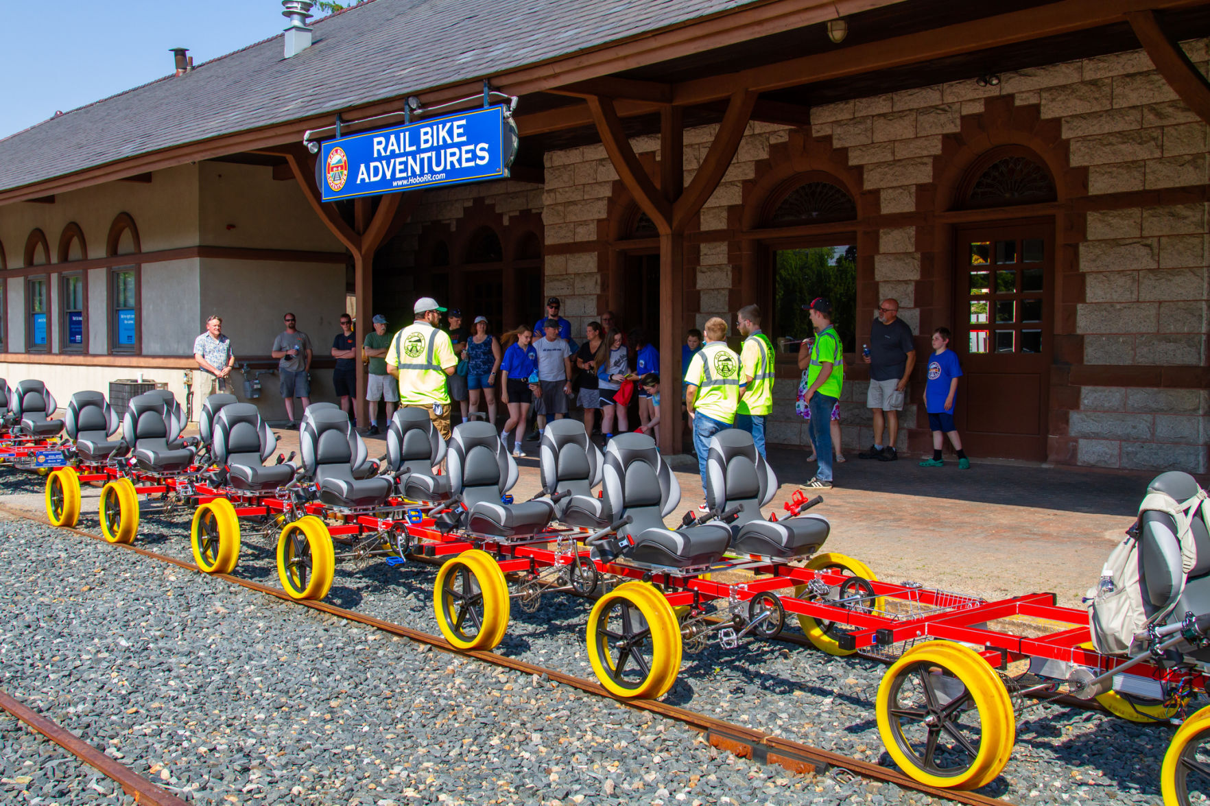Rail Bike Adventures at Laconia Railroad Station